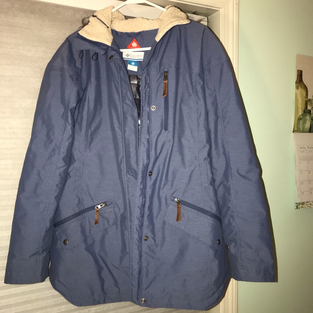 Blue Columbia Parka